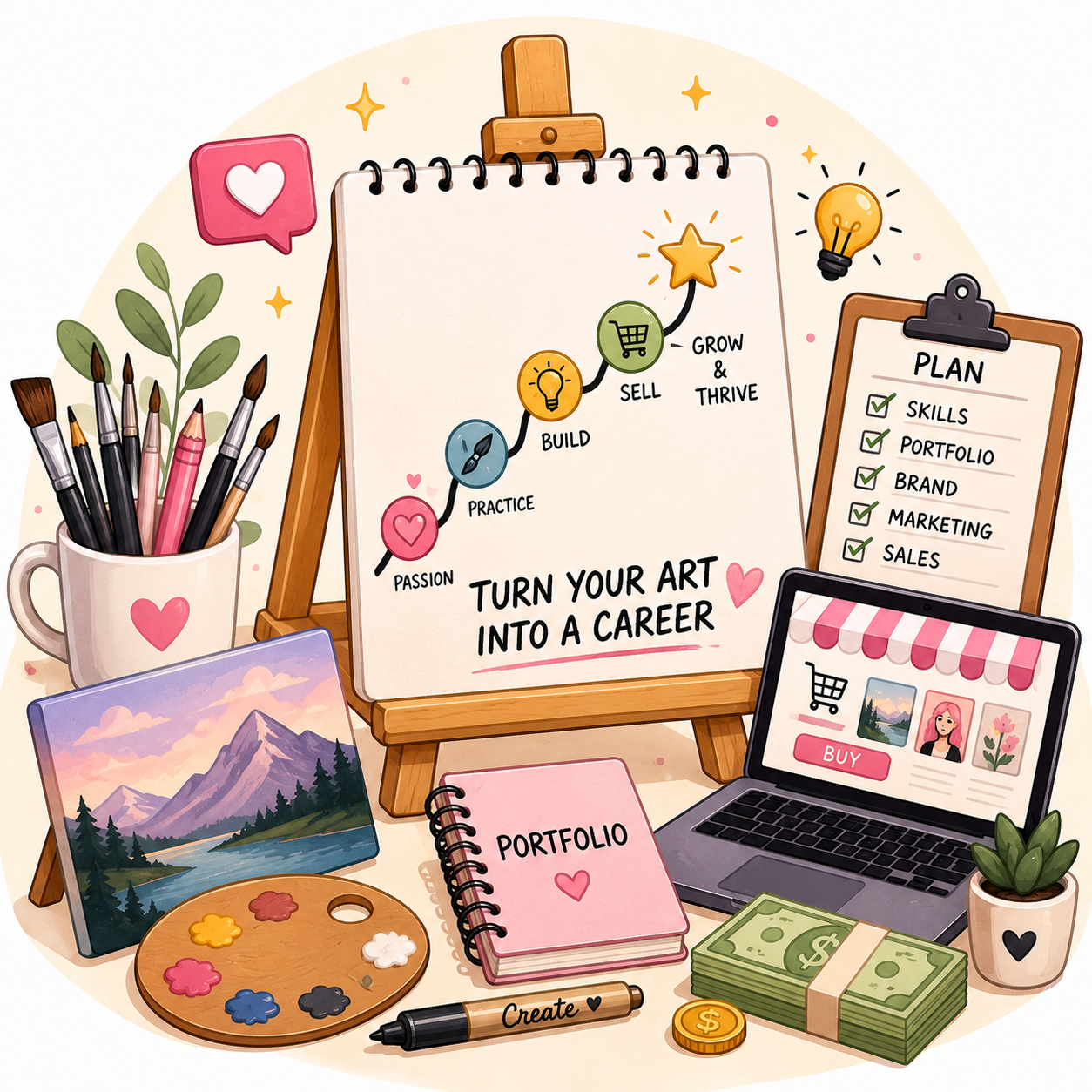 The Artist Career & Selling Blueprint