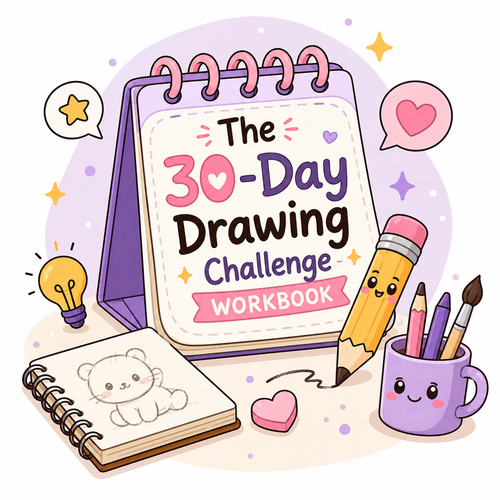 The 30-Day Drawing Challenge Workbook