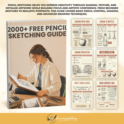 The Complete Pencil Sketching Guidebook