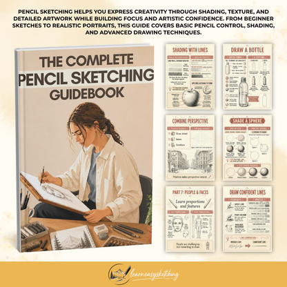 The Complete Pencil Sketching Guidebook