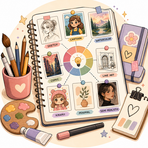 Art Style Discovery Workbook
