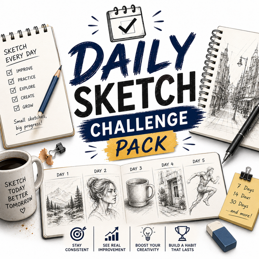 Daily Sketch Challenge Pack