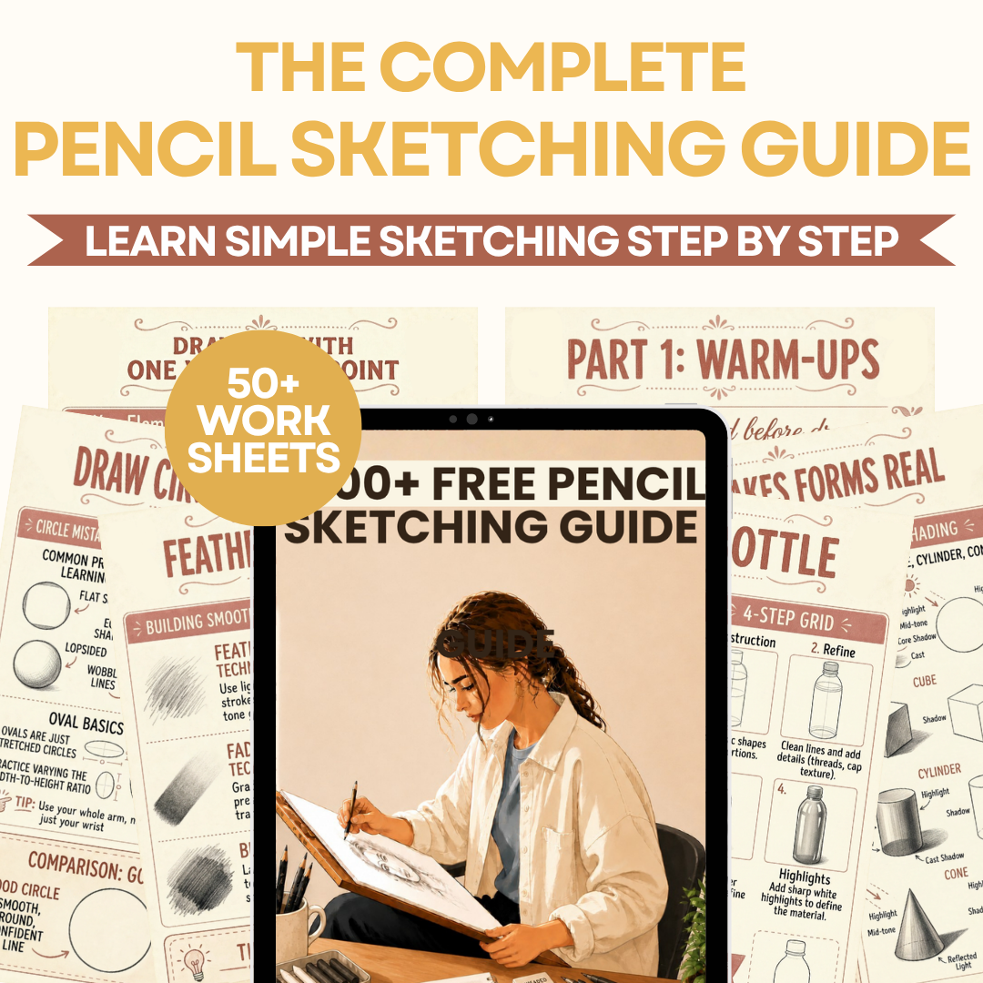 The Complete Pencil Sketching Guidebook