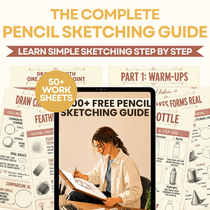 The Complete Pencil Sketching Guidebook