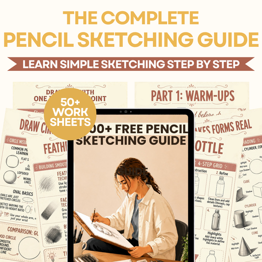 The Complete Pencil Sketching Guidebook
