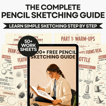 2000+ Free Pencil Sketching Guide