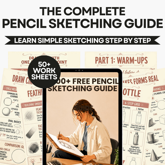 2000+ Free Pencil Sketching Guide