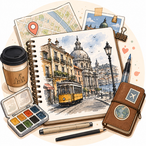 Urban Sketching & Travel Drawing Guide