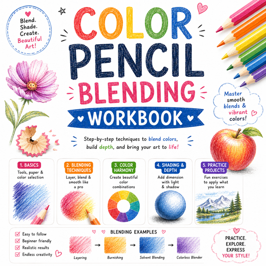Color Pencil Blending Workbook